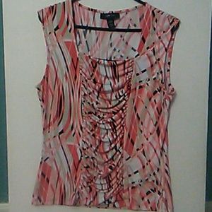 Pink style & co blouse